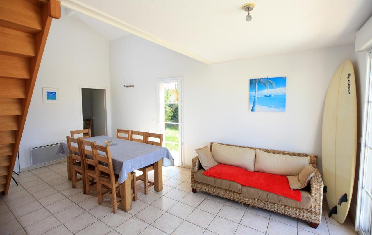 Residence Belle Dune Blanche, Maisons Et Appartements 比斯卡罗斯海滩 外观 照片