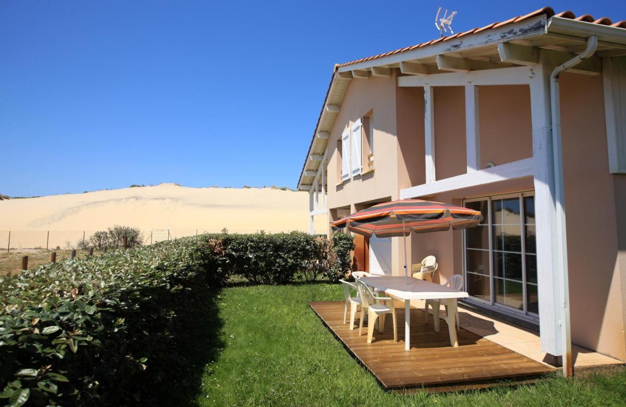 Residence Belle Dune Blanche, Maisons Et Appartements 比斯卡罗斯海滩 外观 照片